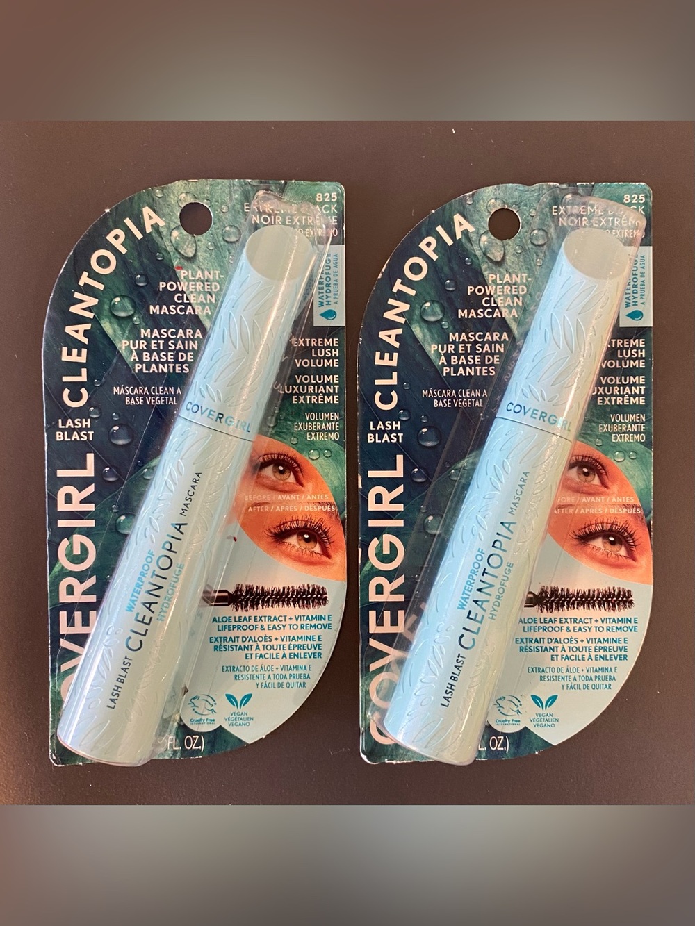 COVERGIRL CleanTopia Lash Blast Mascara - Extreme black (set of 2)